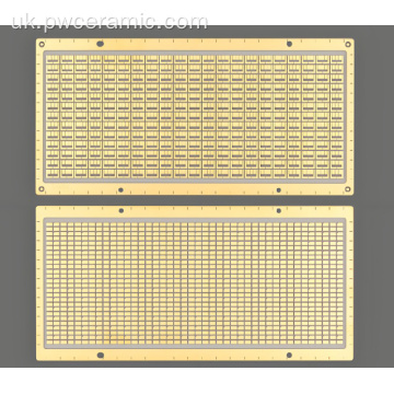 Двостороння мідна металізована субстрат DPC Metallized